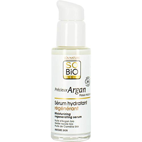 SO'BIO ÉTIC Sérum Hydratant Régénérant Précieux Argan Peaux Matures