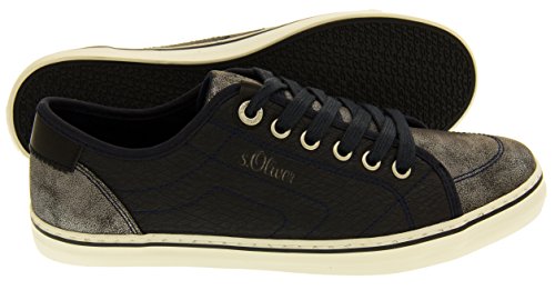 S.Oliver 23614-27 Mujer Azul Casual con Cordones Zapatillas De Verano EU 38