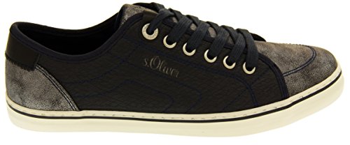 S.Oliver 23614-27 Mujer Azul Casual con Cordones Zapatillas De Verano EU 38