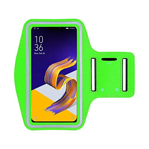 Soporte de la Caja del teléfono del Brazalete Deportivo Running Gym Training Estuche con Ranura para Llaves de Banda elástica Ajustable ASUS Zenfone MAX (ZC550KL) 5.5"