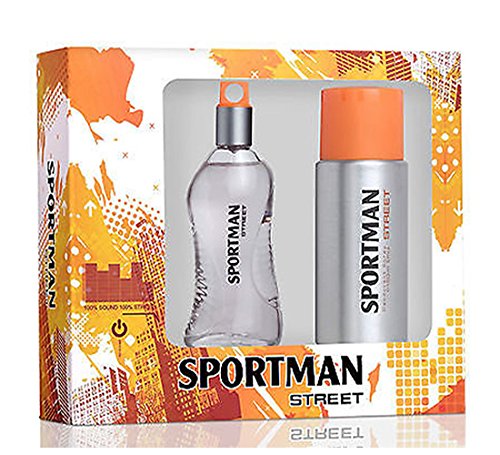 SPORT MAN STREET ESTUCHE COLONIA 100 ML. + DESODORANTE