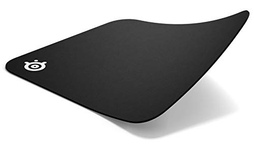 SteelSeries QcK Mini, Alfombrilla de Ratón de Juego, 250 mm x 210 mm (Tela, Base de Caucho, Compatible con Ratón Láser y óptico), Negro