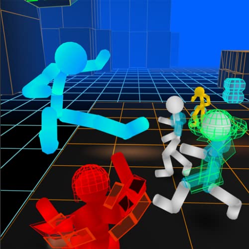 Stickman Neon Warriors: Street Fighting