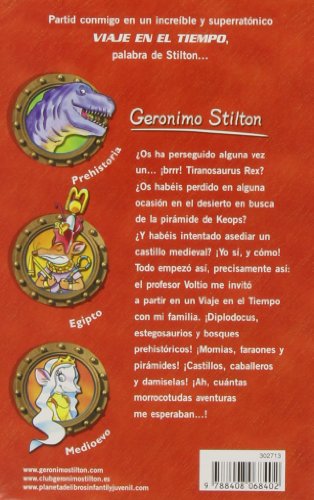 Stilton: viaje en el tiempo: ¡Incluye adhesivos morrocotudos! (Geronimo Stilton)