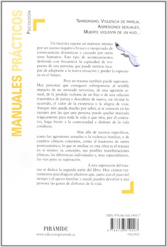 Superar un trauma: El tratamiento de las víctimas de sucesos violentos (Manuales prácticos)