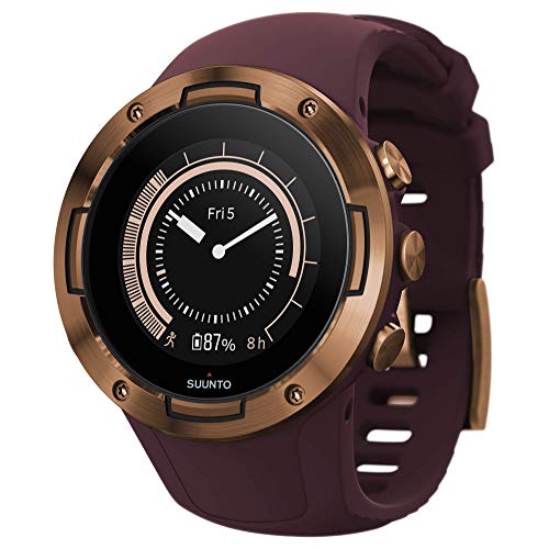 Suunto 5 Reloj deportivo GPS ligero y compacto, Seguimiento 24/7 de actividad física, Medición del ritmo cardiaco en la muñeca