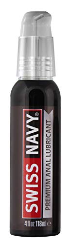 Swiss Navy Lubricante Anal de Silicona - 118 ml