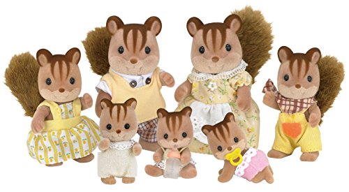 Sylvanian Families - 4172 - Familia Ardilla de la Nuez