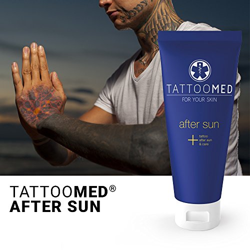 TattooMed After Sun - Cuidado Después del Sol Para Piel Tatuada, 1 x 100ml