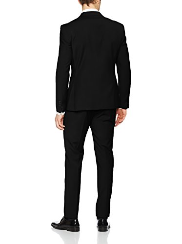 Ted Lapidus Traje Hombre Slim Fit Negro ES 42 (IT 48)