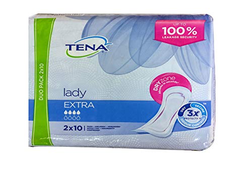 Tena - Compresas para mujer, pérdida de orina - pack de 3 (3x20 unidades)