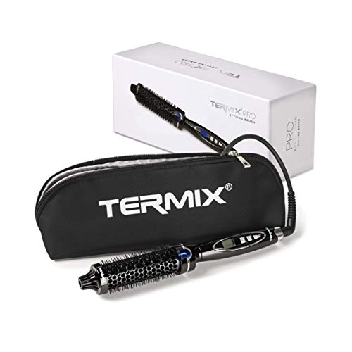 Termix PRO Styling Brush - Cepillo de pelo Alisador eléctrico Adaptable A todo Tipo de cabellos. evita Daños Gracias al Sistema de infrarrojos y al Sistema iónico, que Evitan la Electricidad Estática