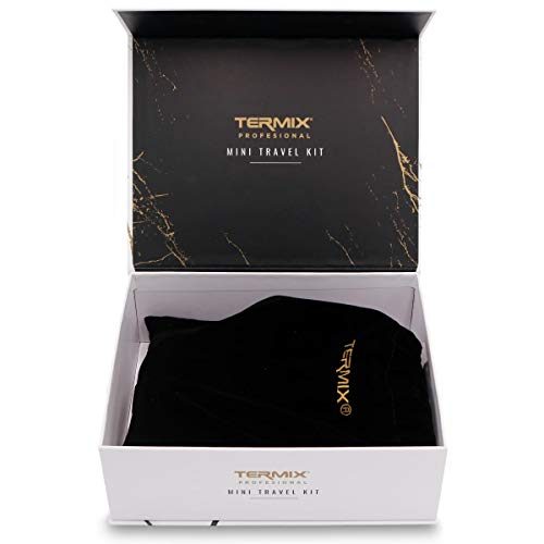 Termix Travel Kit Termix. Incluye Plancha de Pelo, Secador de Viaje, 2 Pinzas de Pelo y Cepillo Desenredante Paddle. Pack De Viaje Para Conseguir Un Cabello Sano y Brillante Estés Donde Estés.