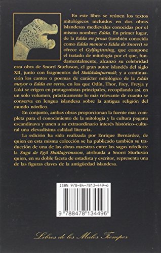 Textos Mitológicos de las Eddas (Libros de los Malos Tiempos)