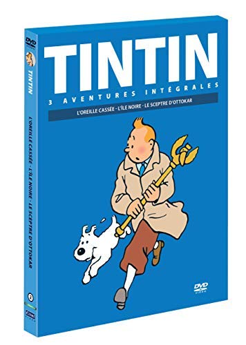 The Adventures of Tintin: The Broken Ear / The Black Island /King Ottokar Scepter ( L'ïle noire / L'oreille cassée / Le Sceptre d'Ottokar ) [ Origen Francés, Ningun Idioma Espanol ]