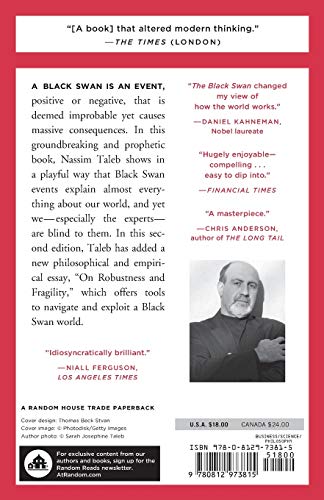 The Black Swan: Second Edition: The Impact of the Highly Improbable: With a new section: "On Robustness and Fragility": 2 (Incerto)