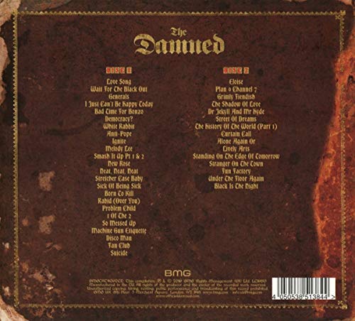 The Damned - Black Is The Night: The Definitive Anthology (2 CD)