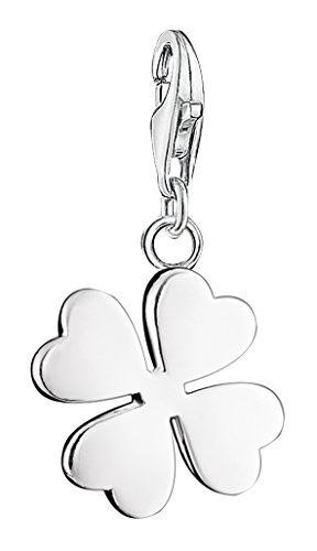 Thomas Sabo - Charm con Cierre para Mujer de Plata de Ley 925/1000