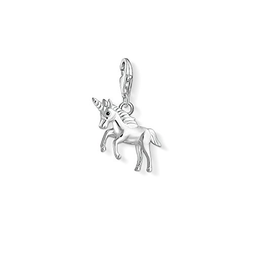 Thomas Sabo - Charm con Cierre, Plata de Ley 925, Plateado