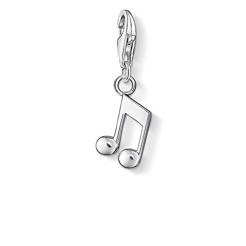 Thomas Sabo Mujer-Colgante-Charm Nota Charm Club Plata de ley 925 0846-001-16