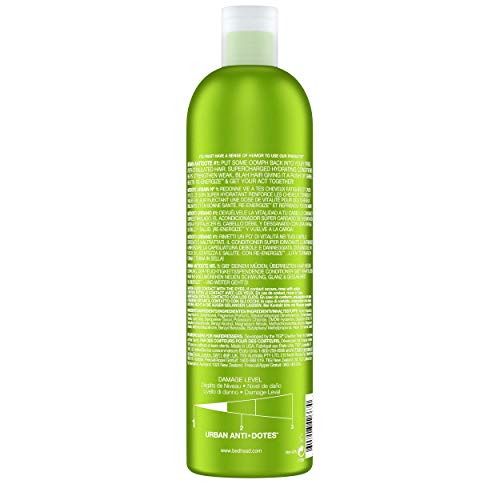 Tigi Bed Head Urban Antidotes Re-Energize Tween, Champú y acondicionador. 750 ml, pack de 2 unidades