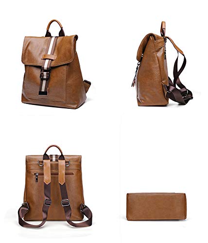 Tisdaini Bolsos Mochila Mujer Moda antirrobo Casual Viaje Escolar Bolso