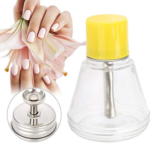 TMISHION Dispensador de Bomba, 150 ml Removedor de Esmalte de uñas Dispensadores de Bomba Botella de plástico vacía Envase cosmético Transparente Dispensador de Arte Vidrio líquido Presión