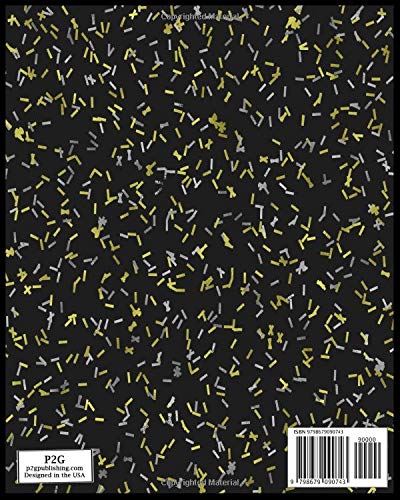 To Do List Planner: Celebration Confetti Black Gold -To Do Goal Planner Notebook Organizer For Work, Home & School [Classic]