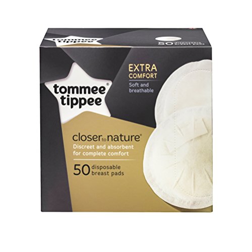 Tommee Tippee Closer to Nature - Discos de lactancia absorbentes, 50 unidades