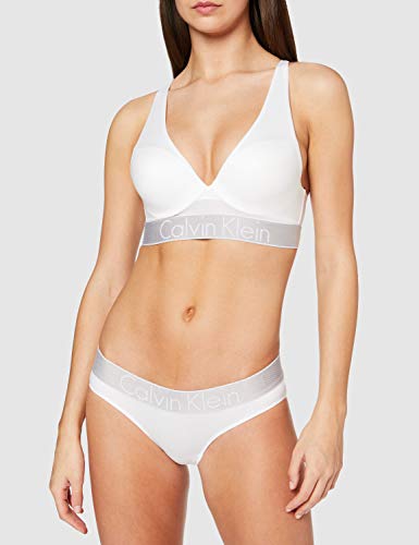 Tommy Hilfiger Bikini, Blanco (White 100), 40 (Talla del Fabricante: Large) para Mujer