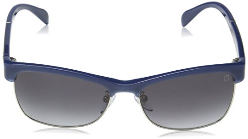 TOUS STO907-5701EG Gafas de Sol, Blue/Grey, 57 para Mujer