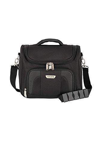 Travelite Neceser de Viaje, 19 litros, 36 cm, Negro