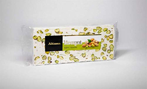 Turrón tipo Nougat de Pistacho El Artesano - Aitana 300 gr