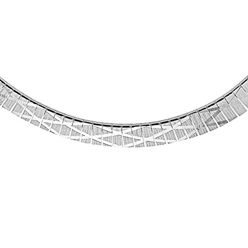 Tuscany Silver Collar de plata de ley