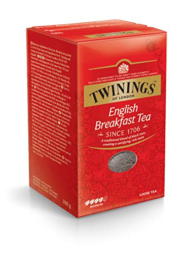 Twinings Té sin English Breakfast 200 g, 1er Pack (1 x 200 g)