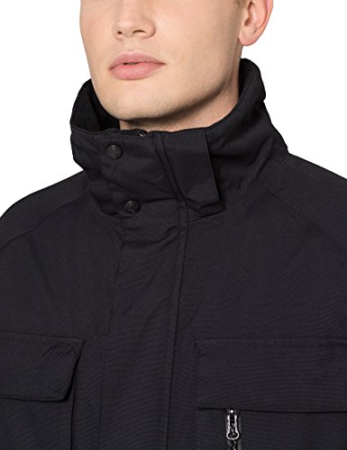 Ultrasport Luca Parka Deportiva, Hombre, Negro, L