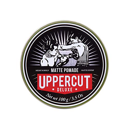 Uppercut Deluxe Matt Pomade, retención media, 100 g