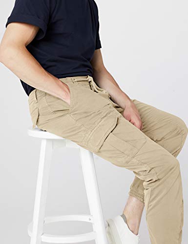 Urban Classics Cargo Jogging Pants Pantalones, Beige (Sand), S para Hombre