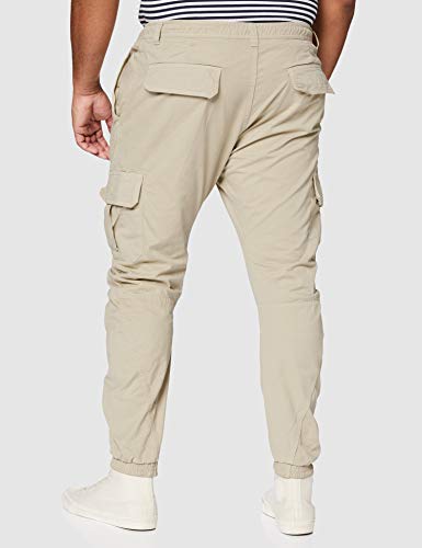 Urban Classics Cargo Jogging Pants Pantalones, Beige (Sand), S para Hombre