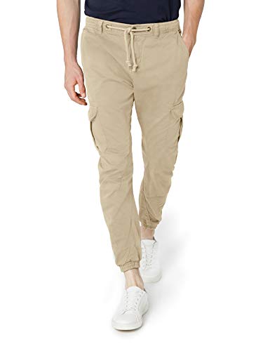 Urban Classics Cargo Jogging Pants Pantalones, Beige (Sand), S para Hombre