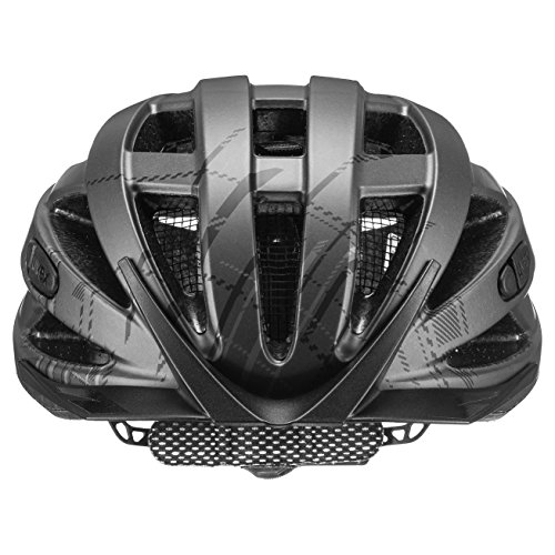 Uvex City i-Vo Casco de Ciclismo, Hombre, (Multicolor) Plata Oscuro/Burberry, 52-57 cm