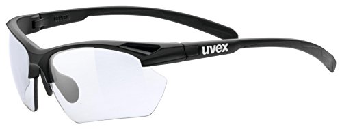 Uvex Sportstyle 802 Small V Gafas Deportivas, Unisex Adulto, Negro, Talla Única