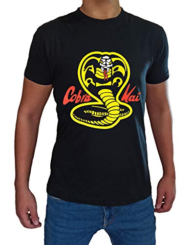 UZ Design Camiseta Cobra Kai Hombre Niño Fan Art Miyagi Do Karate Kid Peliculas 80, Niño 5-6 Años