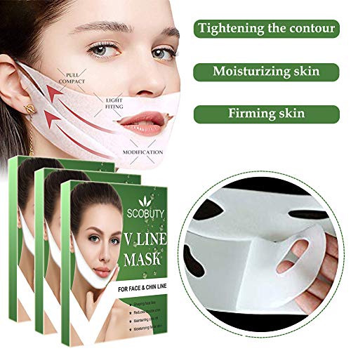 V Line Lifting Mask,V-shaped Slimming Mask,V Line Mask,V line máscara,V Máscara Facial,Máscara Facial en Forma de V, Levanta y Firme, Reduce la Papada