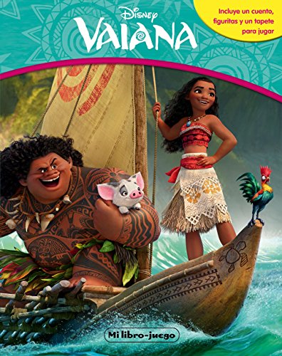 Vaiana. Libroaventuras: Incluye un cuento, figuritas y un tapete para jugar