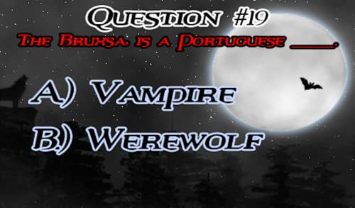 Vampires vs. Werewolves Quiz FREE