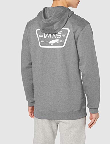 Vans Full Patched Po II Capucha, Gris (Cement Heather F), Large para Hombre