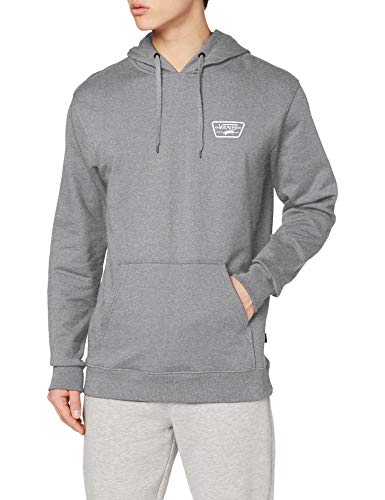 Vans Full Patched Po II Capucha, Gris (Cement Heather F), Large para Hombre