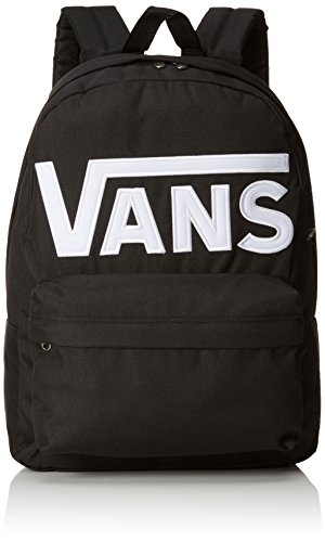 Vans Old Skool II - Mochila Casual, Unisex, Negro (Black/White), 22 litros, 42 cm