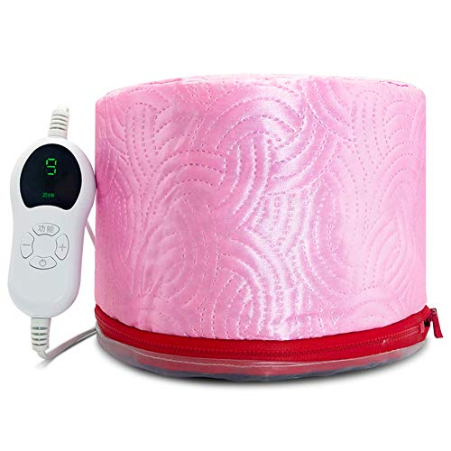 Vaporizador Térmico Eléctrico Gorro Para Cabello Con Pantalla LCD De Pantalla Líquida De 9 Velocidades Termostato Hot Spring Sombrero Peluquería Casquillo Cuidado Del Cabello De Evaporación